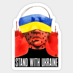 Stand with Ukraine Sticker